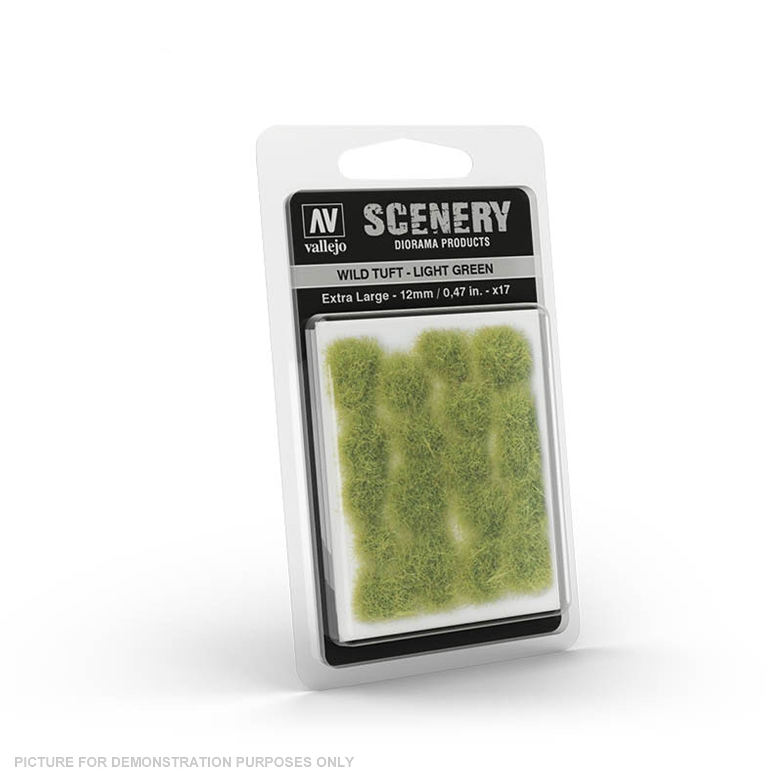 Vallejo Scenery - Wild Tuft - Light Green - Extra Large